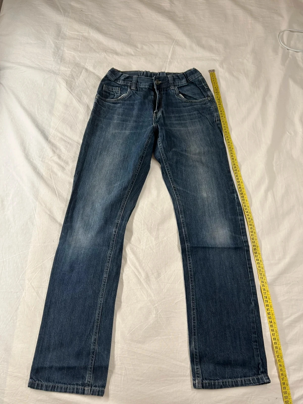 Jean bleu marine gémo taille enfants 14 ans